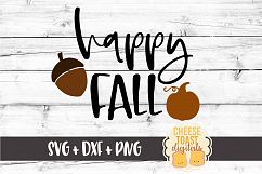 Happy Fall - Fall SVG File Product Image 2