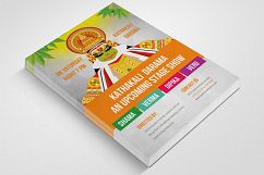 Kathakali Drama Stage Show Flyer Product Image 2