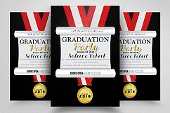 Graduation Celebration Party Flyer Product Image 1