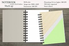 Notebook mockup. Sketchbook mockup. Product Image 1