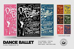 Dance Ballet Flyer Template V3 Product Image 1