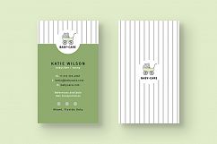 Babysitter Business Card Product Image 3