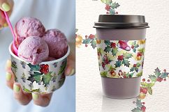 Christmas collection PNG watercolor set Product Image 7