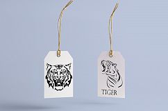 Lion and tiger logo Product Image 6