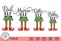 Elf Family Bundle, Elf SVG, Elf family svg Product Image 1