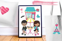 I Love Paris graphics and illustrations Product Image 5