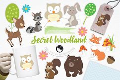Secret Woodland graphics and illustrations Product Image 1