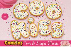 Cookies Text Effect Photoshop Action Product Image 1