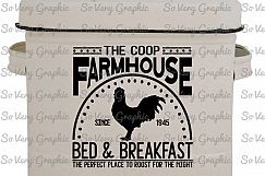 The Coop Farmhouse Bed &amp; Breakfast | SVG | PNG Product Image 2