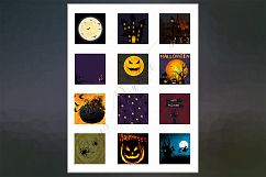 Halloween, Halloween Digital Collage Sheets, Happy Halloween Product Image 3
