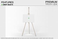Easel Stand with Canvas Product Image 9