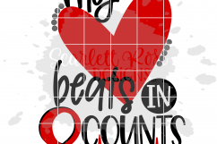 My Heart Beats in 8 Counts SVG Product Image 2