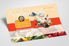 Cooking Classes Horizontal Flyer Product Image 2