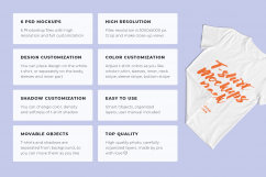 Customizable T-Shirt Mockups Pack Product Image 2