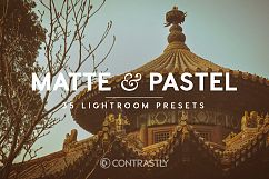 Matte &amp; Pastel Lightroom Presets Product Image 1
