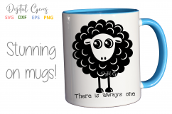 &#039;There is always one&#039;, Black Sheep design. Product Image 3