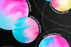 HOLOGRAPHY Watercolor Textures Pack Product Image 7