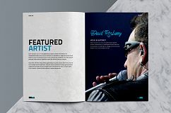 Music Festival Brochure &amp; Ticket | Indesign &amp; Photoshop Temp Product Image 5