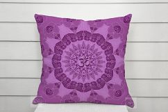 White pillow mockup cushion template summer nautical mock up Product Image 9