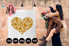 Heart svg DXF pdf jpg PNG - Cutting Files - Wall art - Clip Art  Product Image 9