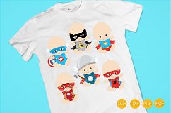 Super  Babies cutting files svg, dxf, pdf, eps included - cut files for cricut and silhouette - Cutting Files SG Product Image 2