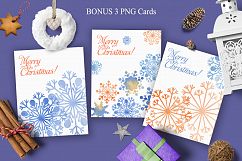 Christmas fantasy. Set snowflakes. Product Image 7