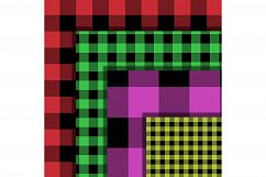 Buffalo Plaid Set, Buffalo Check, Rustic Lumberjak Product Image 2
