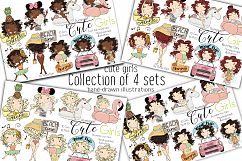 Collection of 4 Sets Girls Summer Product Image 1
