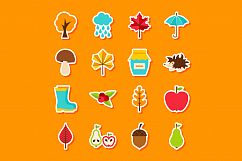 Autumn Flat Icons Product Image 3