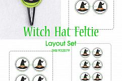 Halloween ITH Green Set of 4 Embroidery Designs Product Image 16