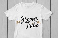 Groom Tribe - Weddings SVG EPS DXF PNG Cutting Files Product Image 3