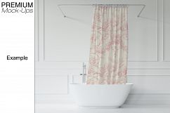 Bath Curtain Mockup Pack Product Image 3