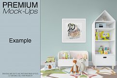 Kids Room - Wall Carpet &amp; Frames Product Image 6