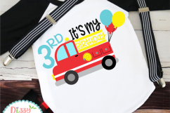 Third Birthday Firetruck Product Image 2