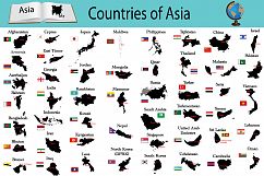 Countries of Asia Product Image 1