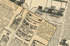 Antique Catalog Pages Digital Paper Ephemera Product Image 3