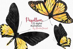 Butterfly - Watercolor Illustrations Product Image 5