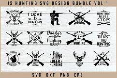 15 hunting svg bundle, deer svg, , Fishing &amp; Drinking , Product Image 1
