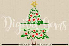 Christmas tree SVG / PNG / EPS / DXF files Product Image 2