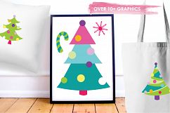 Christmas Trees graphics and illustrations Product Image 5