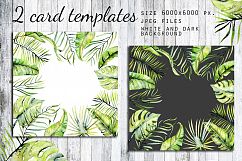 Hawaii. Big tropical clip art. Product Image 12