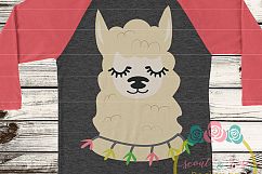 Llama SVG DXF PNG Product Image 1