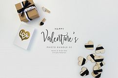 Valentine&#039;s Styled Photo Bundle - Black &amp; White Product Image 5