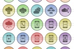 145 Hardware Filled Low Poly Icons Product Image 2