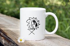 White Coffee 11oz mug mockup bokeh nature template for design Product Image 2