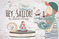 Hey,Sailor!Nautical collection Product Image 1