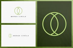 20 Circle geometric logos - outline Product Image 8