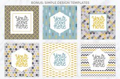 26 vector patterns Trendy Colors Product Image 5