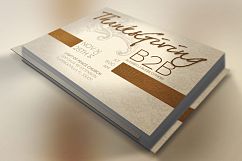 Thanksgiving Charity Postcard Template Product Image 1