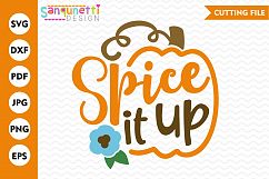 Spice it up SVG, pumpkin spice svg, Fall svg Product Image 1